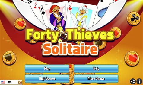 Free Forty Thieves Solitaire Card Game Online.